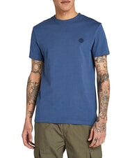 TIMBERLAND SS DUNRIVER CREW Baumwoll t-shirt Ozean - Herren-T-Shirts - 1