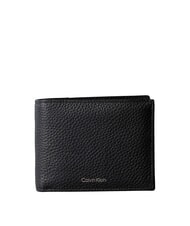 CALVIN KLEIN FOIL EMBOSSED Ledergeldb&ouml;rse - Brieftaschen Herren