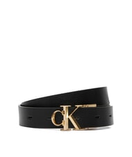 CALVIN KLEIN CK HARDWARE Wendbarer Lederg&uuml;rtel - G&uuml;rtel