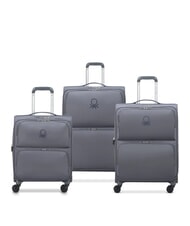 BENETTON UCB SOFT Erweiterbare Kabine + Mittlerer + Gro&szlig;er Trolley-Satz Anthrazit - Trolleyset - 1