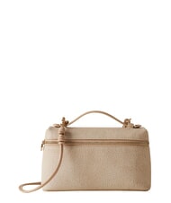 BORBONESE GEMINI Kleine Koffertasche mit Schultergurt Sand - Damentaschen - 1