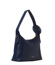 BORBONESE 011 Schultertasche, Leder Preu&szlig;ischblau - Damentaschen - 1