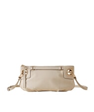 BORBONESE LONDON Schultertasche, Leder wei&szlig;e Baumwolle - Damentaschen - 1