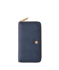 BORBONESE VITE SOFT Rei&szlig;verschluss-Geldb&ouml;rse blauer Lapislazuli - Brieftaschen Damen - 1
