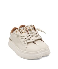 ALVIERO MARTINI PRIMA CLASSE GEO Junior Jewel Sneakers gebrochenes Wei&szlig;/Geo-Beige - Damenschuhe - 1