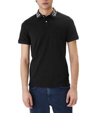 GUESS NOLAN Kurzarm-Poloshirt jetbla - Herren-Polo-Shirts/Herren-Polo-Shirt/Herrenpoloshirt/Herrenpoloshirts - 1