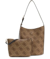 GUESS MERIDIAN 2 Schultertasche mit Beutel, mit Clutch-Tasche - Damentaschen