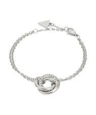 GUESS PERFECT Armband mit ineinander verschlungenen Kreisanh&auml;ngern SILBER - Armb&auml;nder - 1