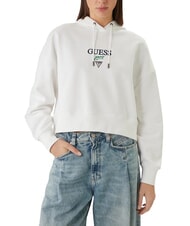 GUESS JEANS DROP BAKER CROP Kapuzenpullover - Sweatshirts Damen
