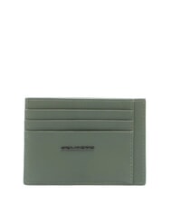 PIQUADRO CORNER SPECIALE GOMMATO Schmaler Kartenhalter - Brieftaschen Herren