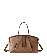 BORBONESE FRAME Gep&auml;cktasche mit Schultergurt - Damentaschen