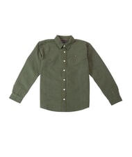 TOMMY HILFIGER TH KIDS Hemd aus Baumwollmischgewebe - Kinderhemden