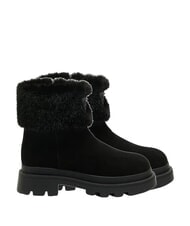 BLAUER KIMMEL Winterstiefel aus Leder SCHWARZ - Damenschuhe - 1