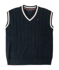 TOMMY HILFIGER TH kids  &Auml;rmelloses Hemd - Kinderpullover