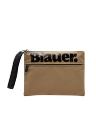 BLAUER SPLASH Clutch mit Kordelzug - Damentaschen
