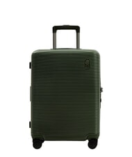 ECHOLAC ULTIMA Erweiterbarer Hartschalen-Trolley tiefes Olivgr&uuml;n - Handgep&auml;ck - 1