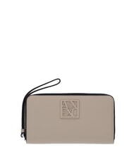 ARMANI EXCHANGE Geldb&ouml;rse ZIP AROUND Mit Polsierina Sand - Brieftaschen Damen - 1