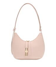 FURLA GOCCIA Umh&auml;ngetasche aus geh&auml;mmertem Leder - Damentaschen