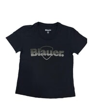 BLAUER GRAHAM Kurz&auml;rmeliges Baumwoll-T-Shirt - T-Shirts und Tops f&uuml;r Damen