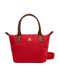 TOMMY HILFIGER POPETTE Handtasche mit Schultergurt prim&auml;r rot - Damentaschen - 1