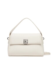 CALVIN KLEIN HARDWARE EMBLEM PEBB Handtasche mit Schulterriemen - Damentaschen