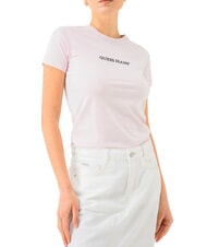 GUESS JEANS SS CN SLIM Kurzarm-T-Shirt - T-Shirts und Tops f&uuml;r Damen