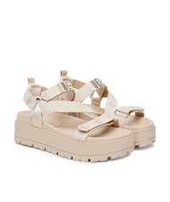 GUESS FETTA Keilsandalen CREME - Damenschuhe - 1