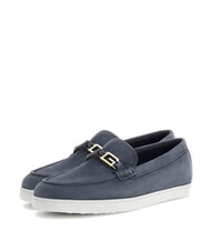 GUESS HEAWS Ledermokassins Blau - Damenschuhe - 1