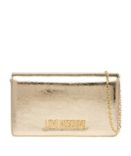 LOVE MOSCHINO SMART DAILY Clutch mit Kette Platin - Damentaschen - 1