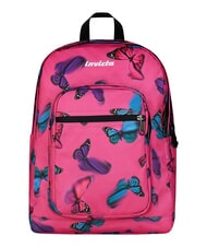INVICTA NEW WAY Rucksack mit zwei F&auml;chern fliegender Schmetterling - Rucks&auml;cke f&uuml;r Schule &amp; Freizeit - 1