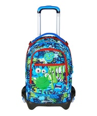 SJGANG FANTASYS BOY 3-r&auml;driger Trolley-Rucksack, abnehmbar KIEFERNNADEL - Rucks&auml;cke mit Trolleyfunktion - 1