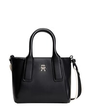TOMMY HILFIGER TH ESSENTIAL Mini-Schultertasche Schwarz - Damentaschen - 1