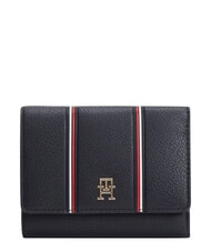 TOMMY HILFIGER TH ICON Dreifach gefaltete Geldb&ouml;rse - Brieftaschen Damen