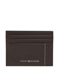 TOMMY HILFIGER TH CENTRAL Kreditkartenetui, Leder - Brieftaschen Herren