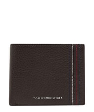 TOMMY HILFIGER TH CENTRAL Geldb&ouml;rse mit Kartenhalter, aus Leder - Brieftaschen Herren
