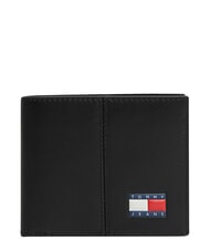 TOMMY HILFIGER TJ HERITAGE Geldb&ouml;rse mit M&uuml;nzfach Schwarz - Brieftaschen Herren - 1