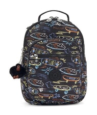 KIPLING SEOUL Rucksack Neon-Skateboard - Rucks&auml;cke f&uuml;r Schule &amp; Freizeit - 1