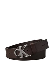 CALVIN KLEIN CK HARDWARE Lederg&uuml;rtel ck dunkelbraun - G&uuml;rtel - 1