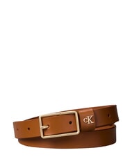 CALVIN KLEIN CLASSIC BUCKLE Lederg&uuml;rtel - G&uuml;rtel