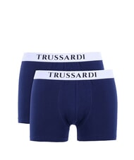 TRUSSARDI BASIC Packung mit 2 Boxershorts Marine - Herrenslip - 1