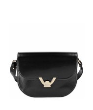 COCCINELLE CAMPIONARIO - DEW SHINY CALF  Mini-Umh&auml;ngetasche aus Leder Schwarz - Damentaschen - 1