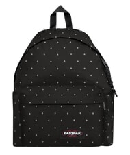 EASTPAK PADDED PAKR Rucksack Punkte schwarz silber - Rucks&auml;cke f&uuml;r Schule &amp; Freizeit - 1