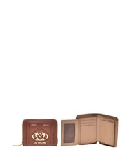 LOVE MOSCHINO EMBOSSED Kleine Geldb&ouml;rse mit Rei&szlig;verschluss - Brieftaschen Damen