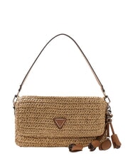 GUESS OFELIA Umh&auml;ngetasche natur / cognac - Damentaschen - 1