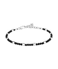 MORELLATO PIETRE Stahlarmband mit Achatstein Schwarz - Herrenarmb&auml;nder - 1