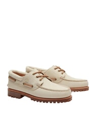TIMBERLAND AUTHENTIC  Bootsschuhe aus Leder hell beige - Herrenschuhe - 1