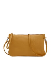 GIANNI CHIARINI HERMY Lederclutch mit Schulterriemen goldener Bernstein-Biber - Damentaschen - 1