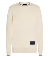 TOMMY HILFIGER TH Rundhals-Baumwollpullover - Herrenpullover