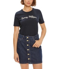 TOMMY HILFIGER TH Kurzarm-T-Shirt - T-Shirts und Tops f&uuml;r Damen