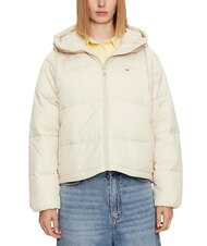 TOMMY HILFIGER TH JEANS Pufferjacke mit Kapuze - Daunenjacken f&uuml;r Damen